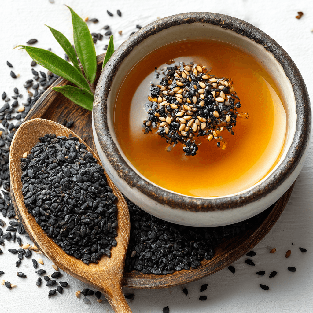 Aceite de sésamo negro